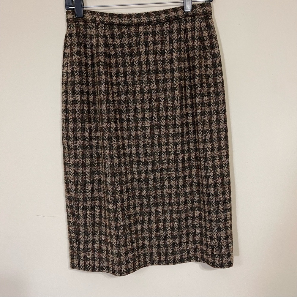 Pendleton petite Women's suit Blazer Size 6 / skirt size 10 with 90 percent wool - Picture 10 of 12